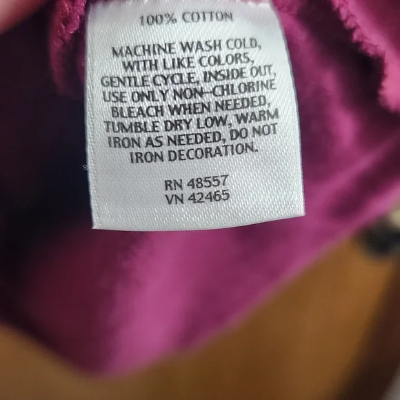 Women's Maroon Top - Picture 2 of 4